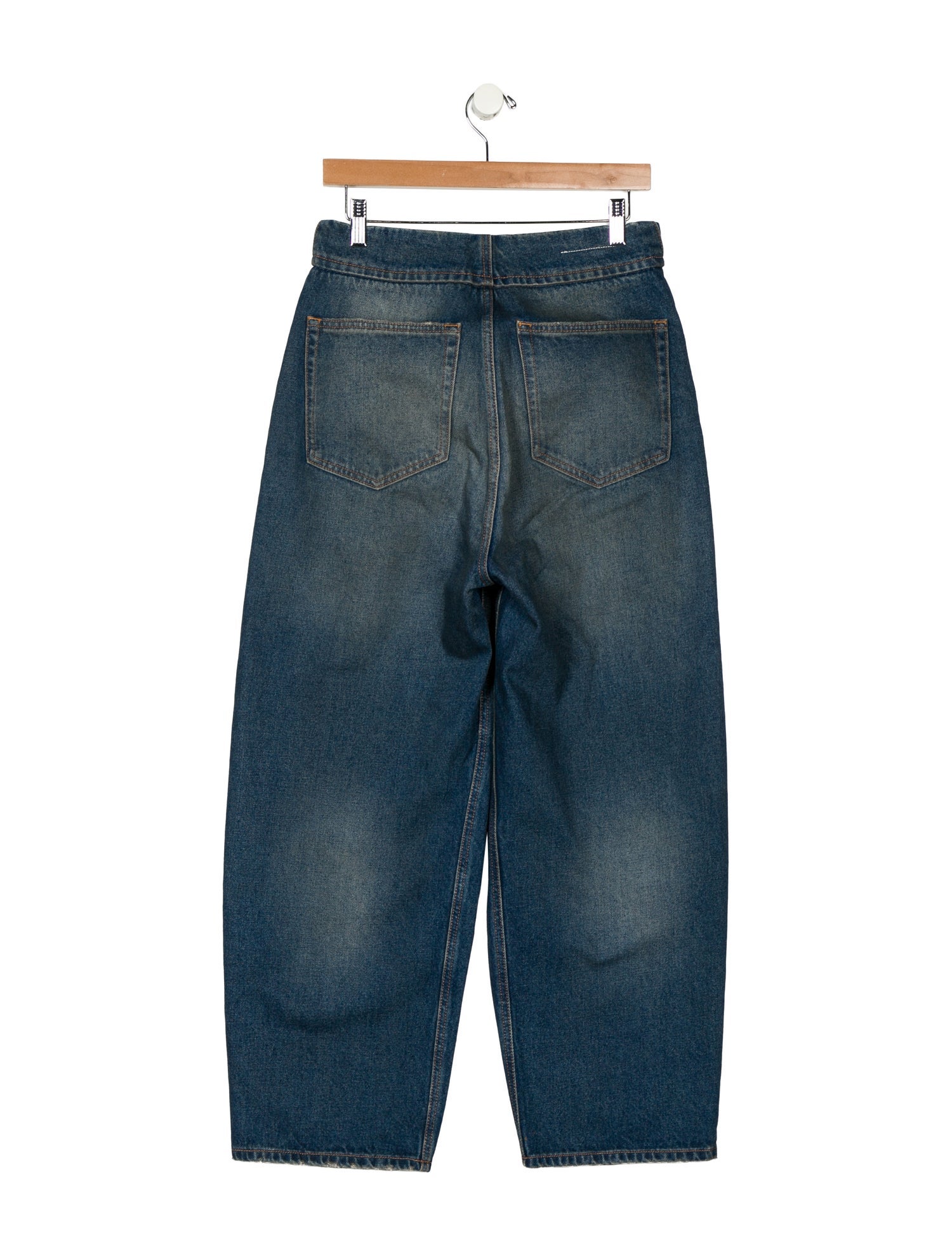 MM6 Maison Margiela High-Rise Wide Leg Jeans