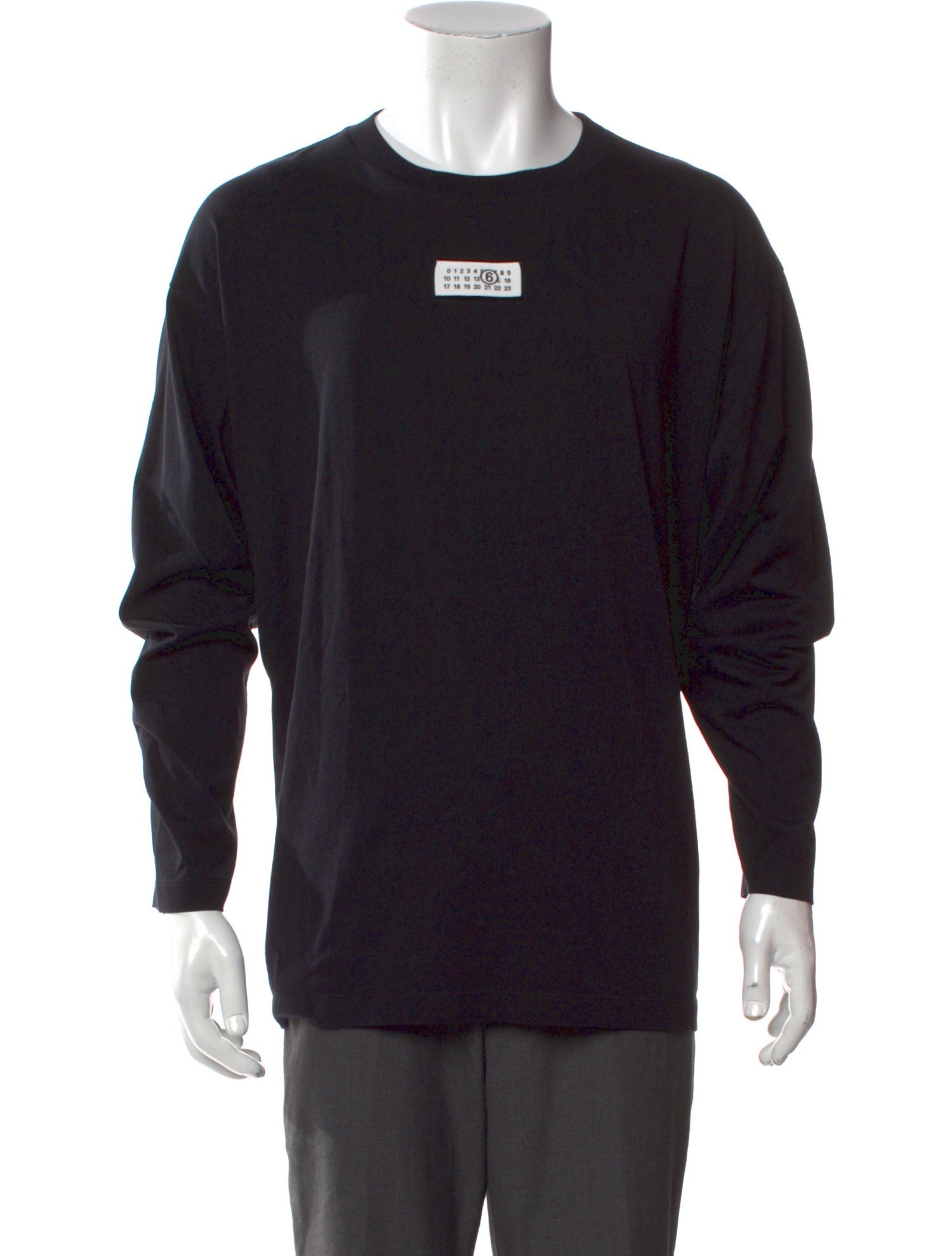 MM6 Maison Margiela Graphic Print Crew Neck T-Shirt