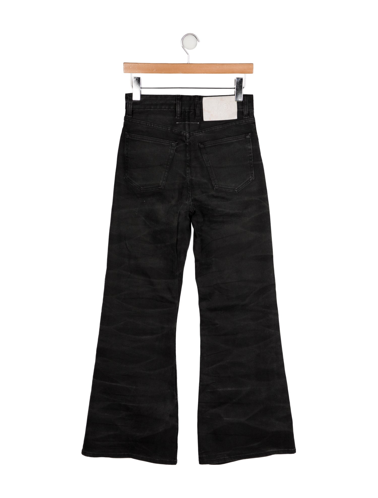 MM6 Maison Margiela High-Rise Wide Leg Jeans