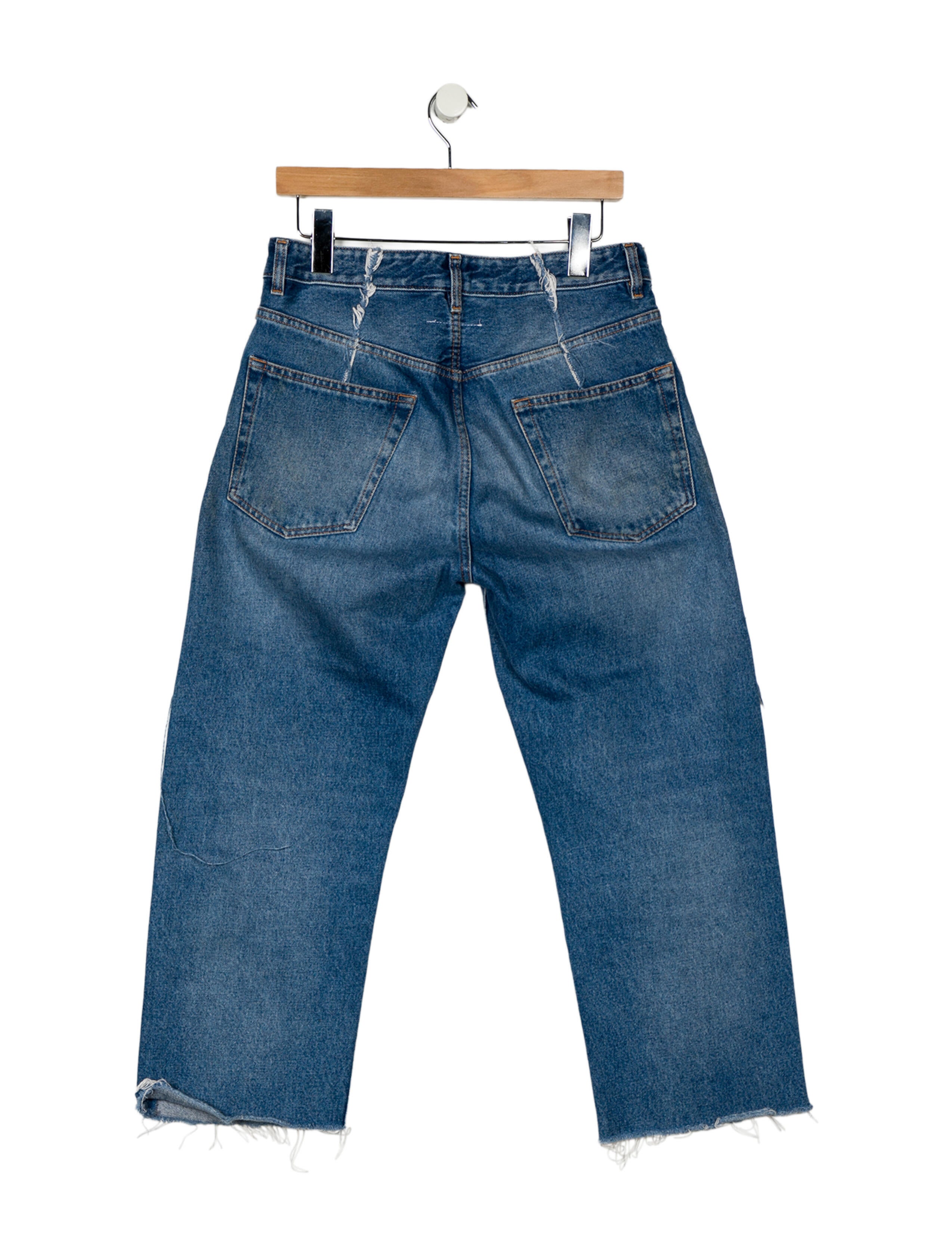 MM6 Maison Margiela High-Rise Wide Leg Jeans