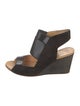 MM6 Maison Margiela Suede Cutout Accent Slingback Sandals