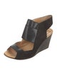 MM6 Maison Margiela Suede Cutout Accent Slingback Sandals