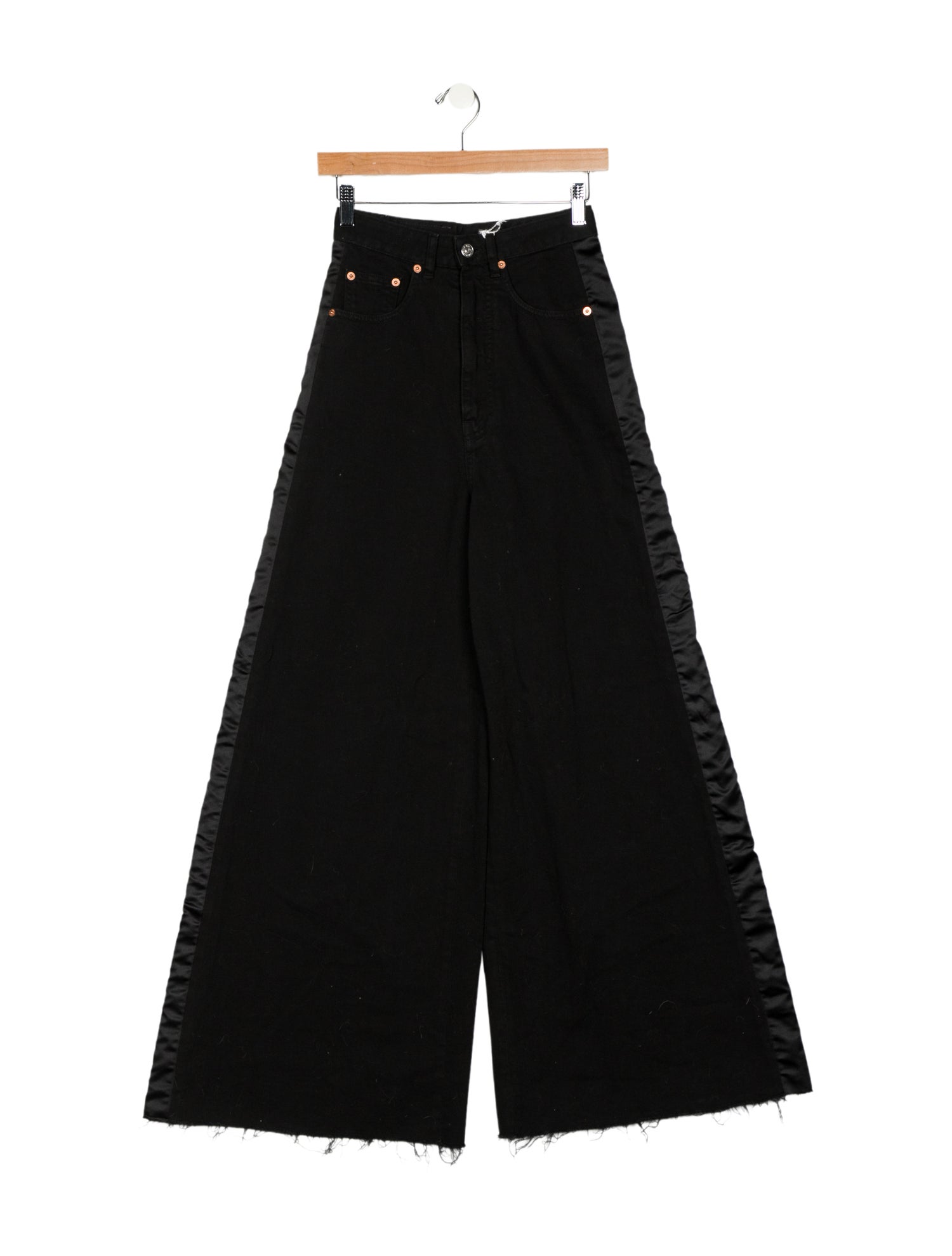 MM6 Maison Margiela High-Rise Wide Leg Jeans