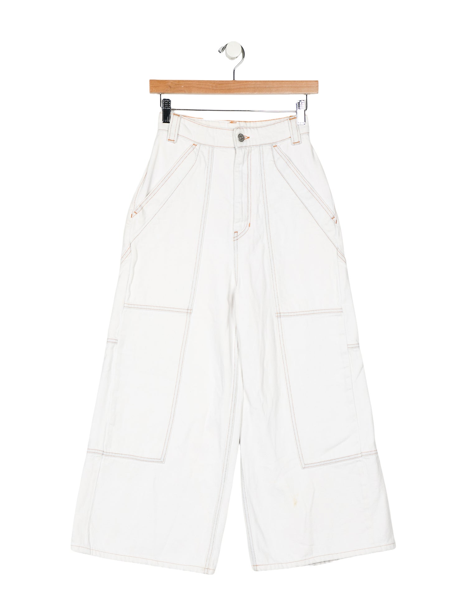 MM6 Maison Margiela High-Rise Wide Leg Jeans