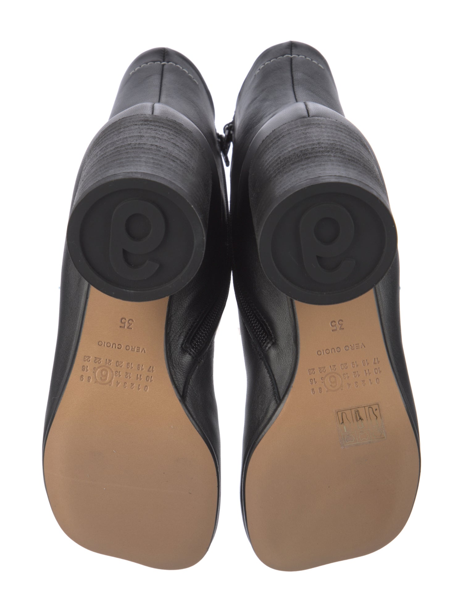 MM6 Maison Margiela Leather Boots