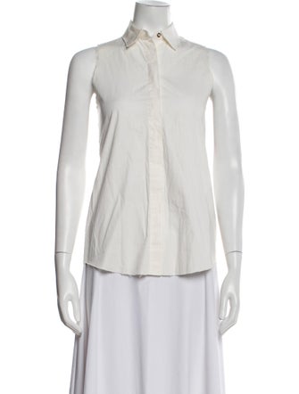 MM6 Maison Margiela Sleeveless Button-Up Top