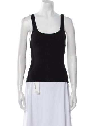 MM6 Maison Margiela Scoop Neck Sleeveless Top