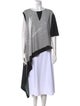 MM6 Maison Margiela Colorblock Pattern Bateau Neckline Tunic