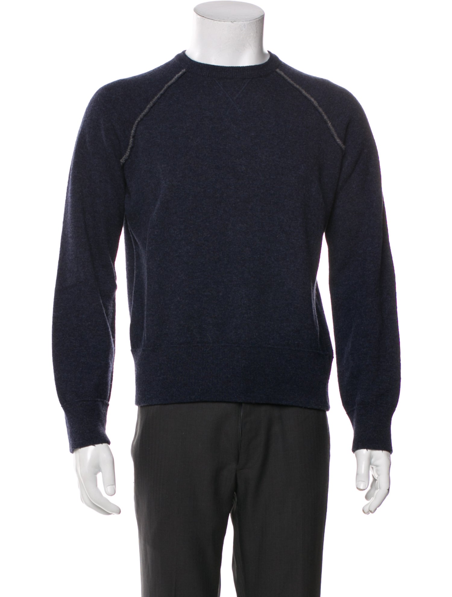 MM6 Maison Margiela Crew Neck Long Sleeve Pullover