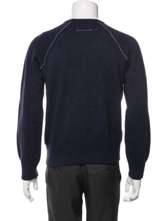 MM6 Maison Margiela Crew Neck Long Sleeve Pullover