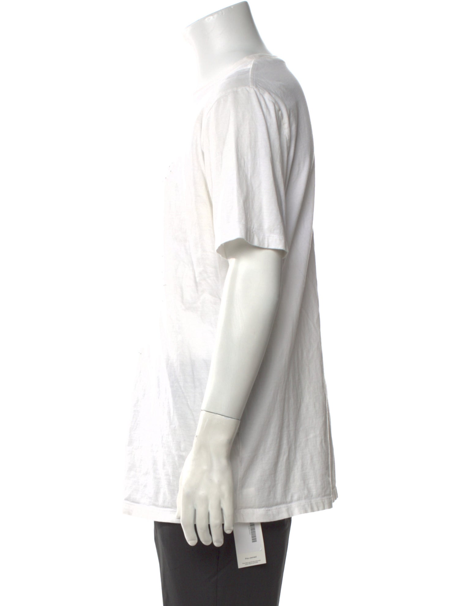 MM6 Maison Margiela Graphic Print Scoop Neck T-Shirt