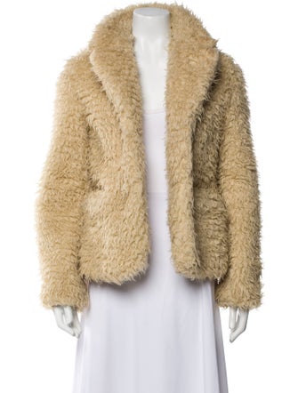 MM6 Maison Margiela Faux Fur Faux Fur Jacket