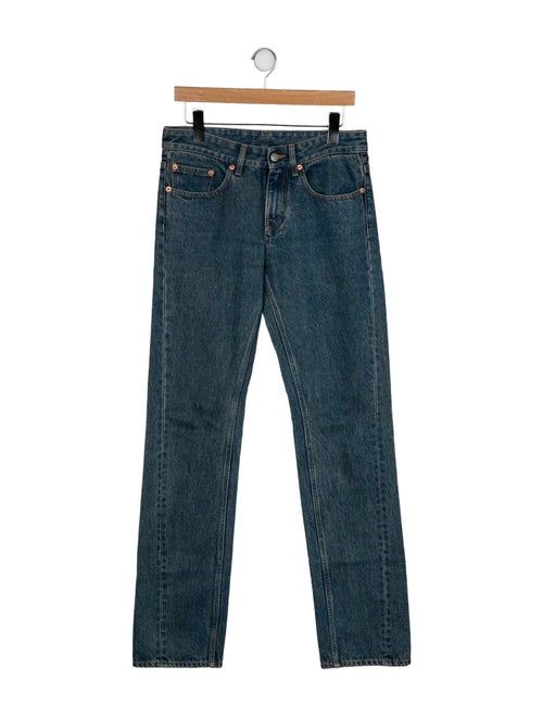 MM6 Maison Margiela Mid-Rise Straight Leg Jeans