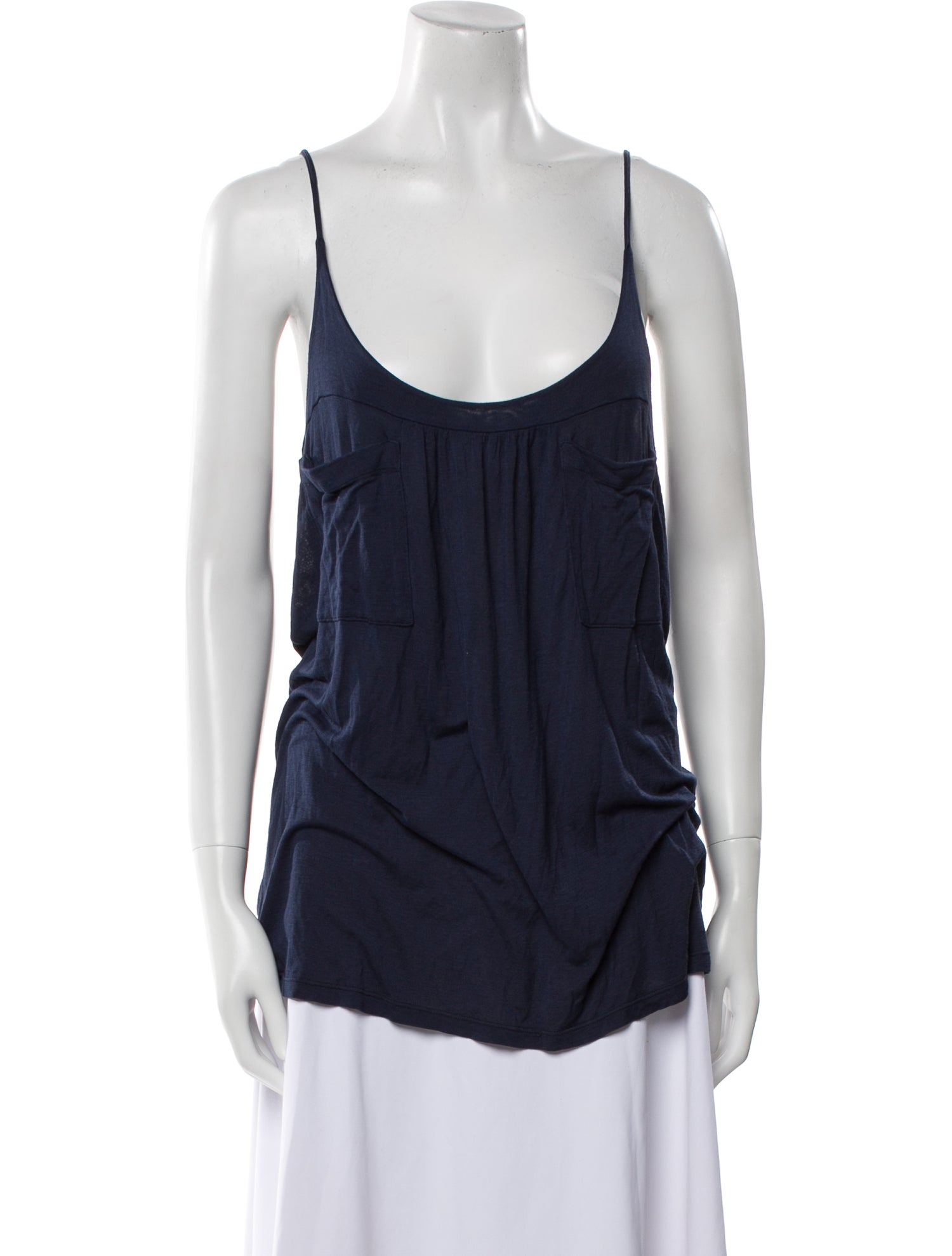 MM6 Maison Margiela Scoop Neck Sleeveless Top
