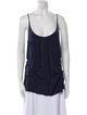 MM6 Maison Margiela Scoop Neck Sleeveless Top