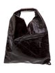 MM6 Maison Margiela Patent Leather Top Handle Bag