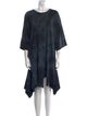 MM6 Maison Margiela Crew Neck Knee-Length Dress