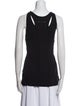 MM6 Maison Margiela Scoop Neck Sleeveless Top
