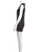 MM6 Maison Margiela Lamb Leather Mini Dress