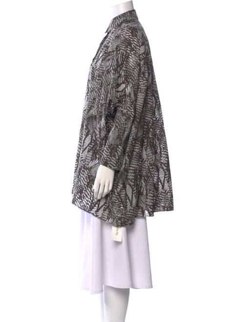 MM6 Maison Margiela Printed Mock Neck Tunic