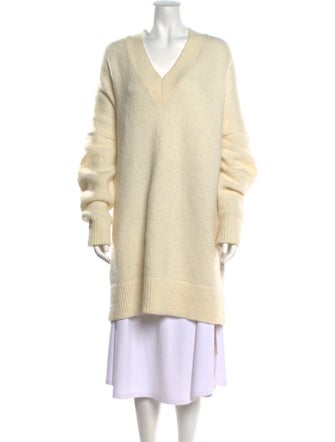 MM6 Maison Margiela Wool V-Neck Sweater