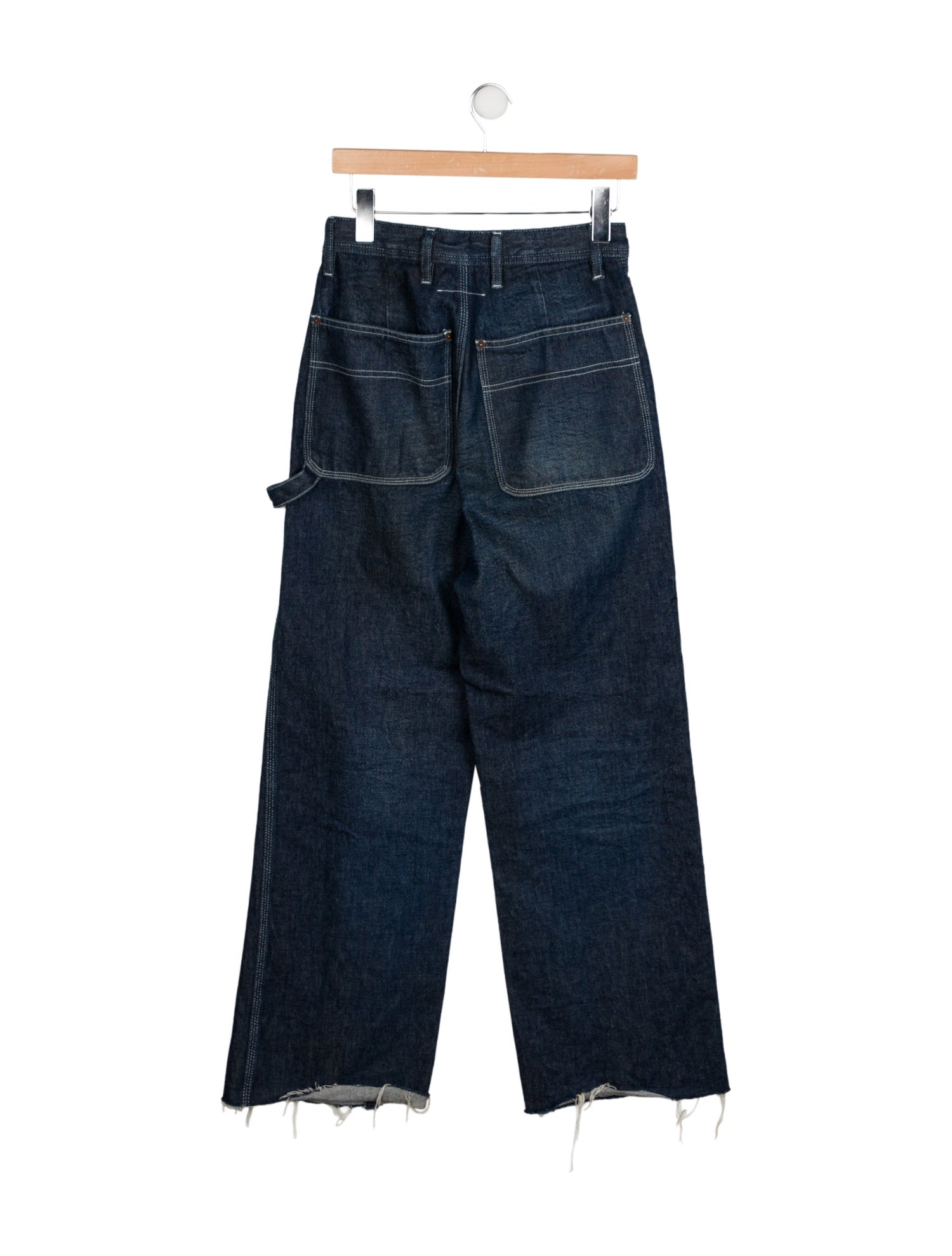 MM6 Maison Margiela High-Rise Wide Leg Jeans