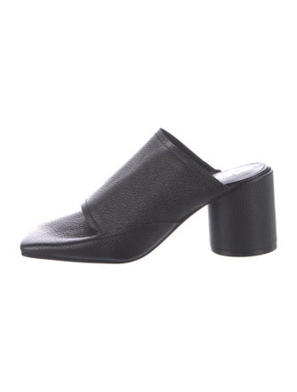 MM6 Maison Margiela Leather Mules