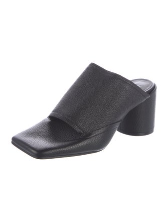MM6 Maison Margiela Leather Mules