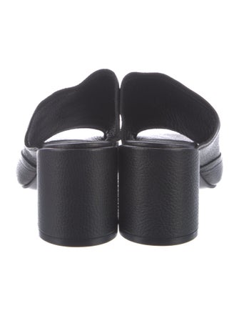 MM6 Maison Margiela Leather Mules
