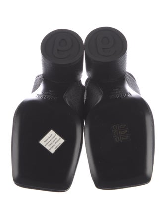 MM6 Maison Margiela Leather Mules