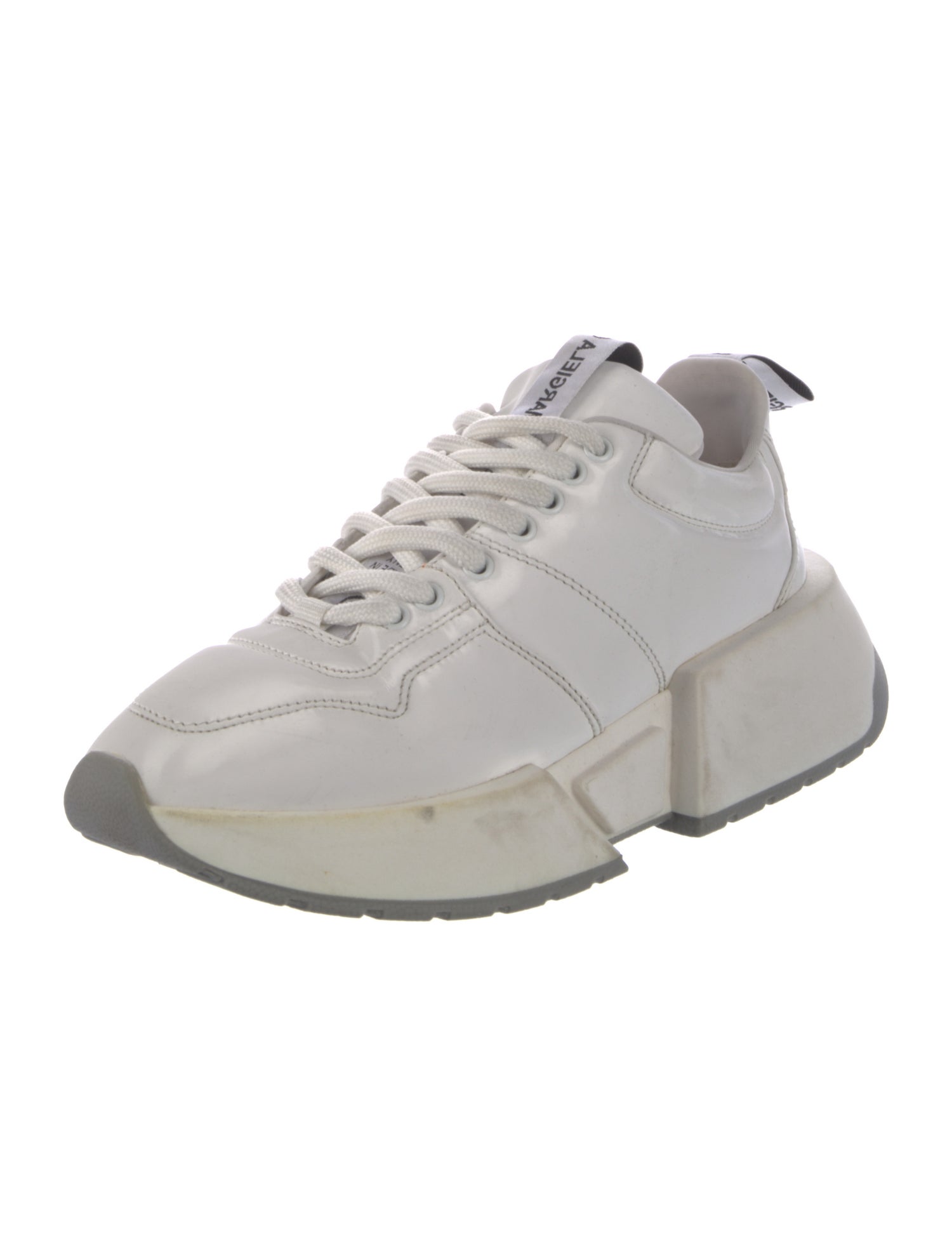 MM6 Maison Margiela Patent Leather Sneakers
