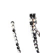 MM6 Maison Margiela Crystal Earring Choker Necklace
