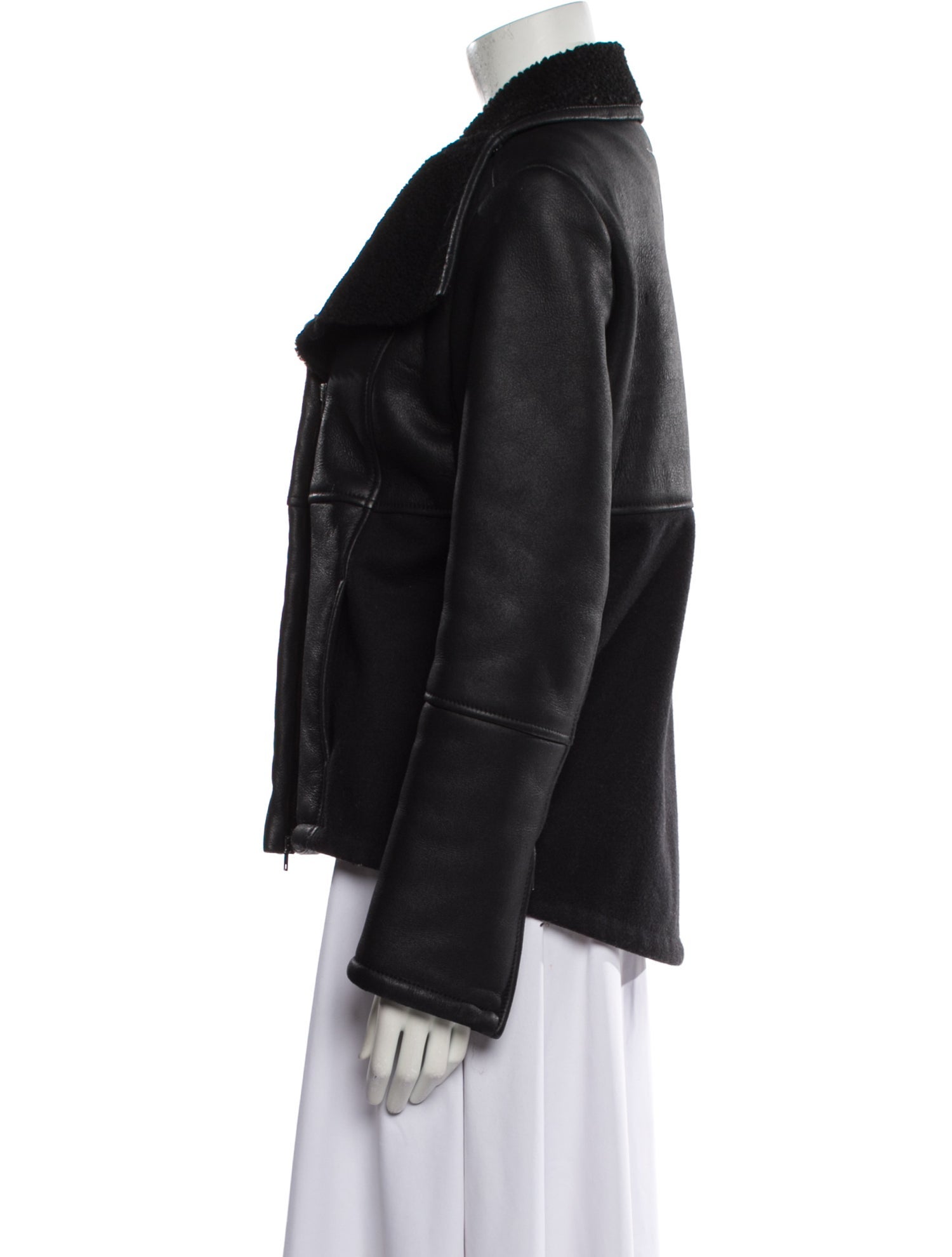 MM6 Maison Margiela Lamb Fur Fur Jacket