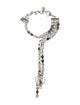 MM6 Maison Margiela Crystal Embellished Hand Chain Bracelet
