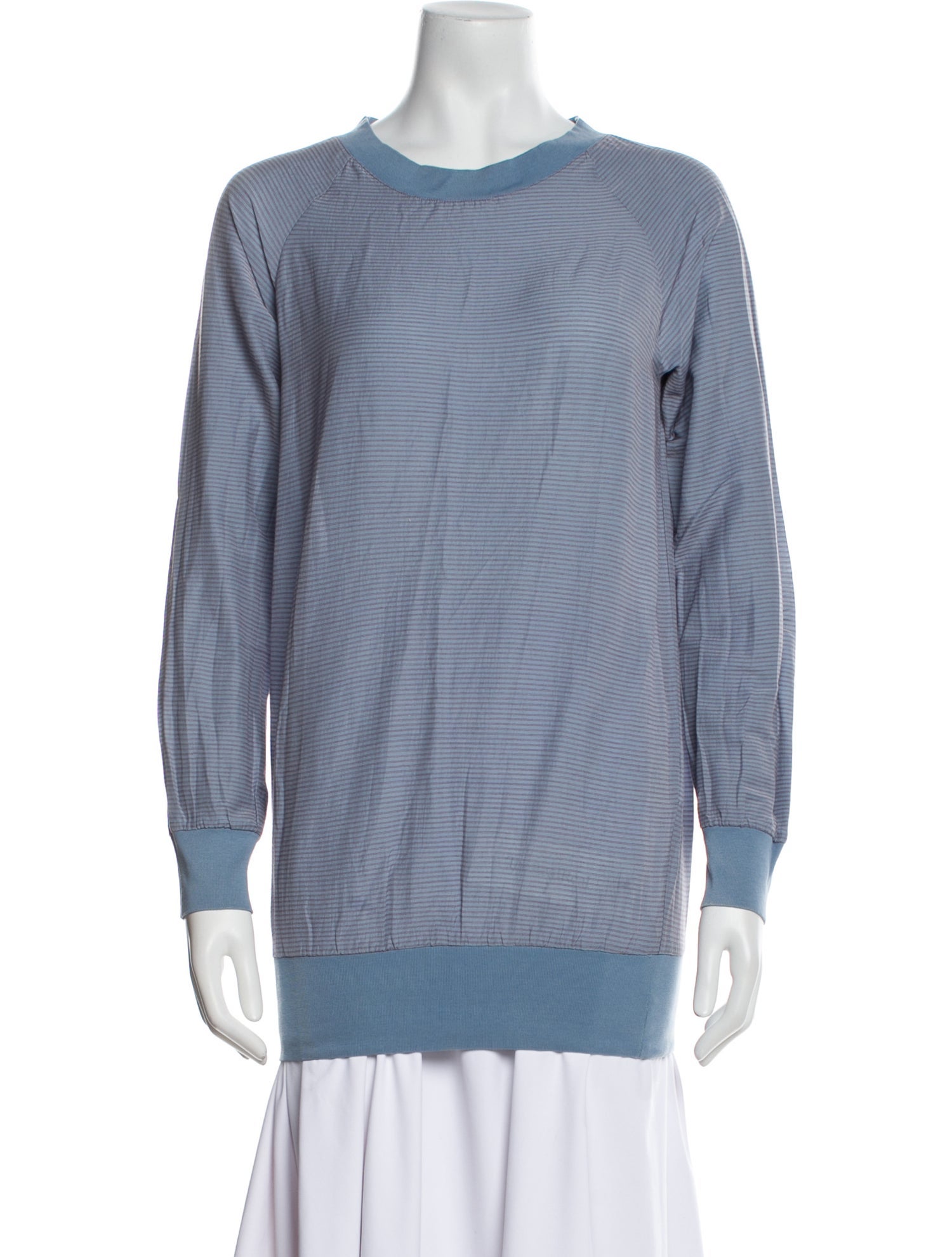 MM6 Maison Margiela Crew Neck Long Sleeve Sweatshirt