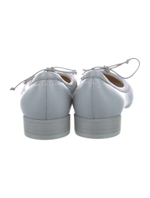 MM6 Maison Margiela Leather Bow Accents Pumps