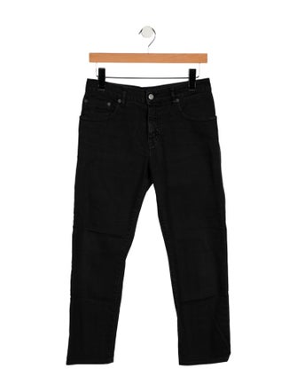 MM6 Maison Margiela Mid-Rise Straight Leg Jeans