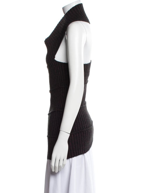 MM6 Maison Margiela Square Neckline Sleeveless Top