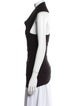 MM6 Maison Margiela Square Neckline Sleeveless Top