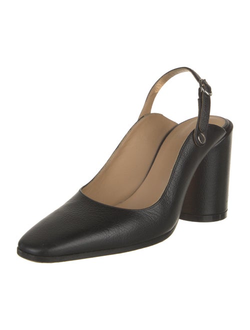 MM6 Maison Margiela Leather Slingback Pumps