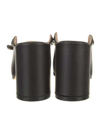 MM6 Maison Margiela Leather Slingback Pumps