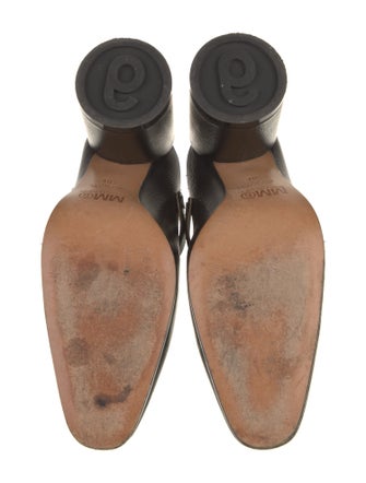 MM6 Maison Margiela Leather Slingback Pumps