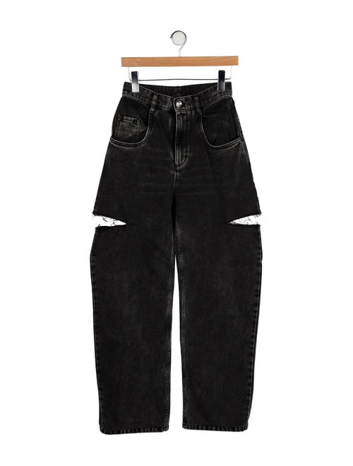 MM6 Maison Margiela High-Rise Wide Leg Jeans