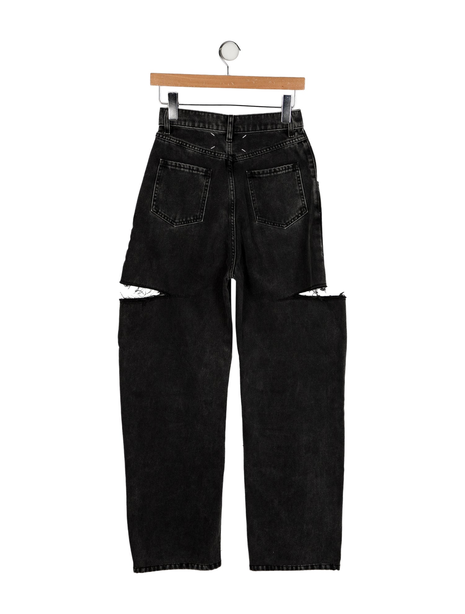 MM6 Maison Margiela High-Rise Wide Leg Jeans