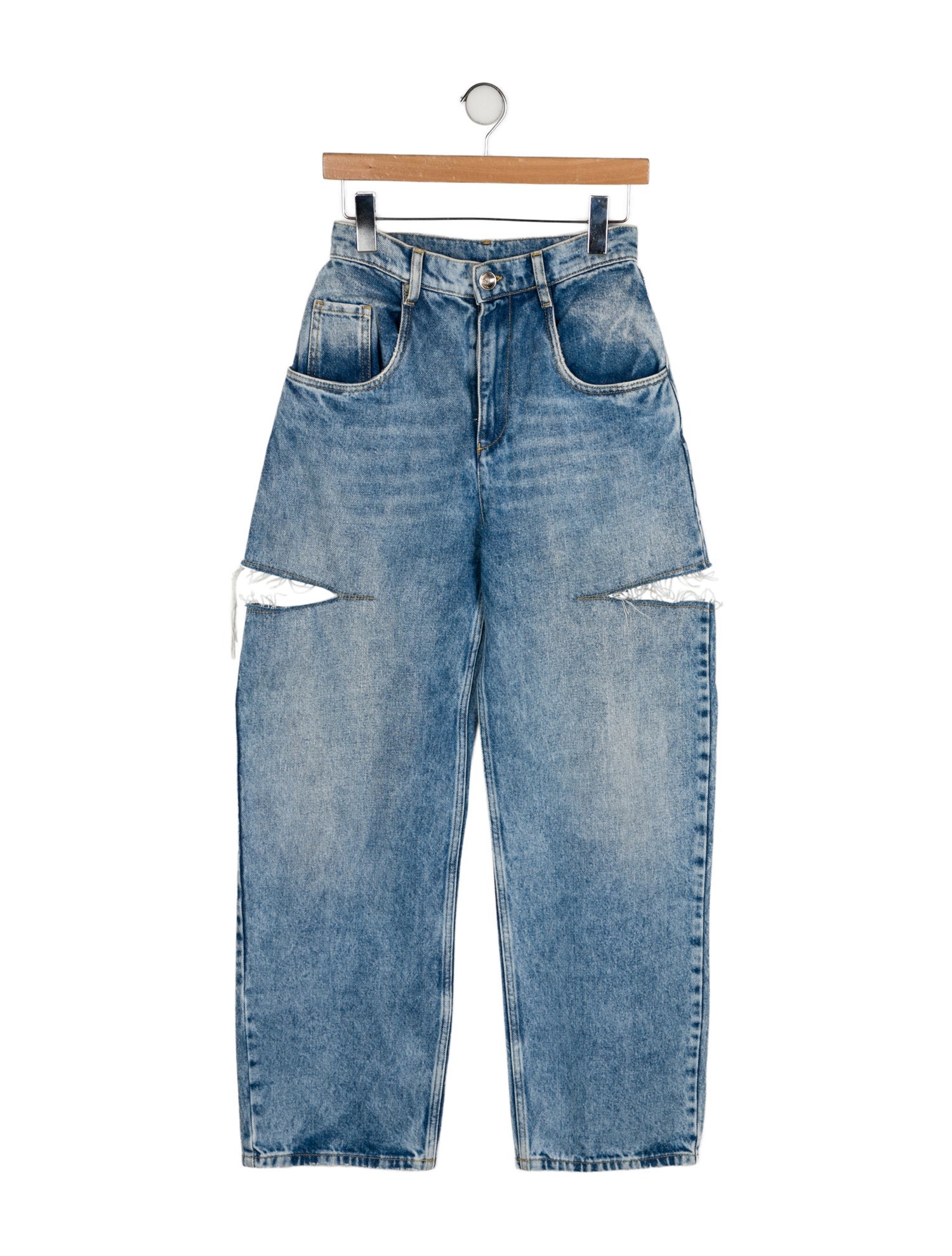 MM6 Maison Margiela High-Rise Wide Leg Jeans