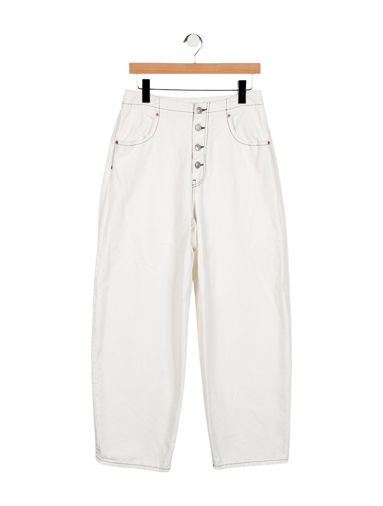 MM6 Maison Margiela High-Rise Wide Leg Jeans