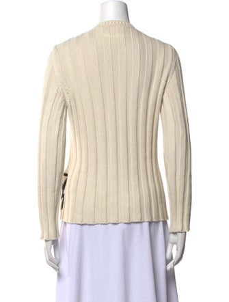 MM6 Maison Margiela Graphic Print Crew Neck Sweater