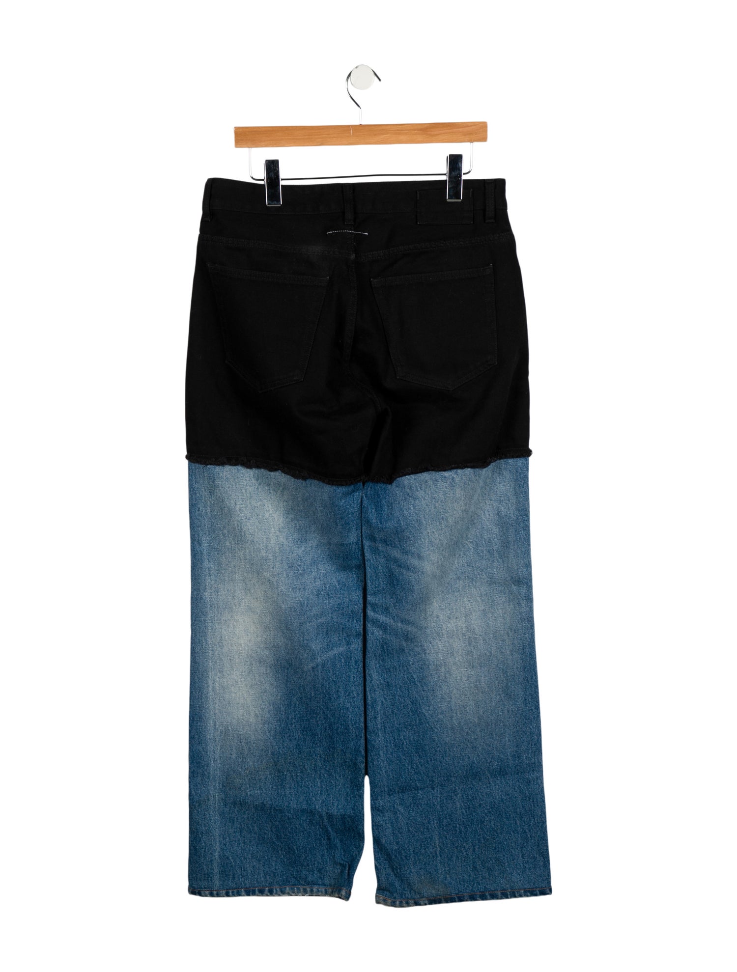 MM6 Maison Margiela High-Rise Wide Leg Jeans