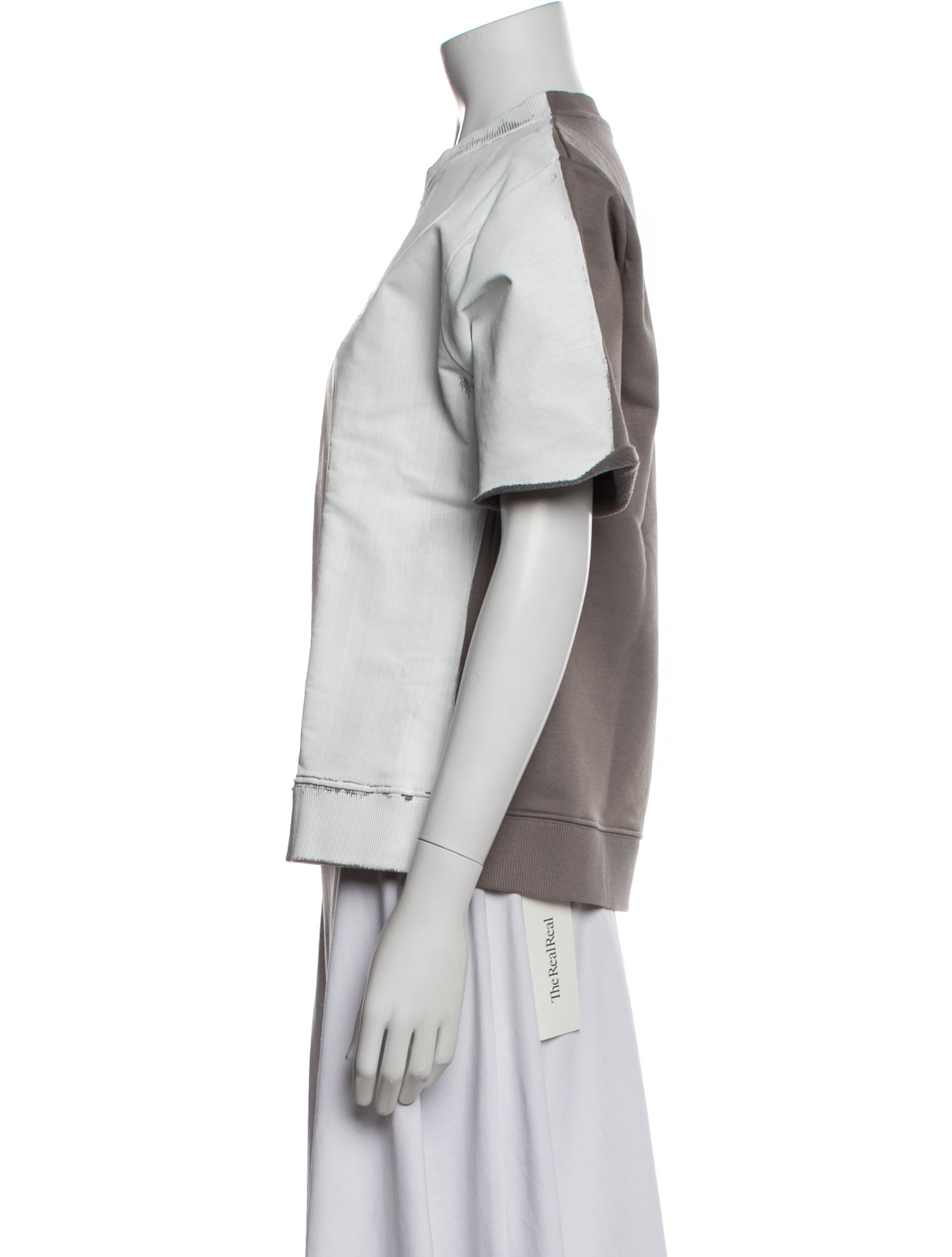 MM6 Maison Margiela Mock Neck Short Sleeve Top w/ Tags