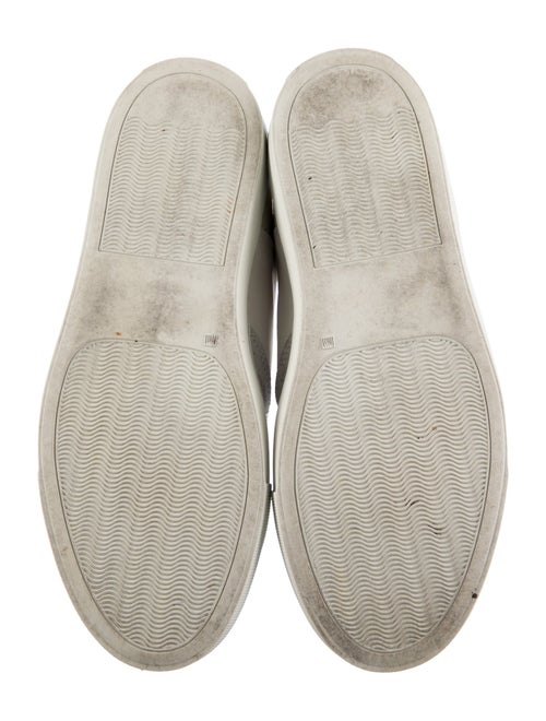 MM6 Maison Margiela Leather Colorblock Pattern Sneakers